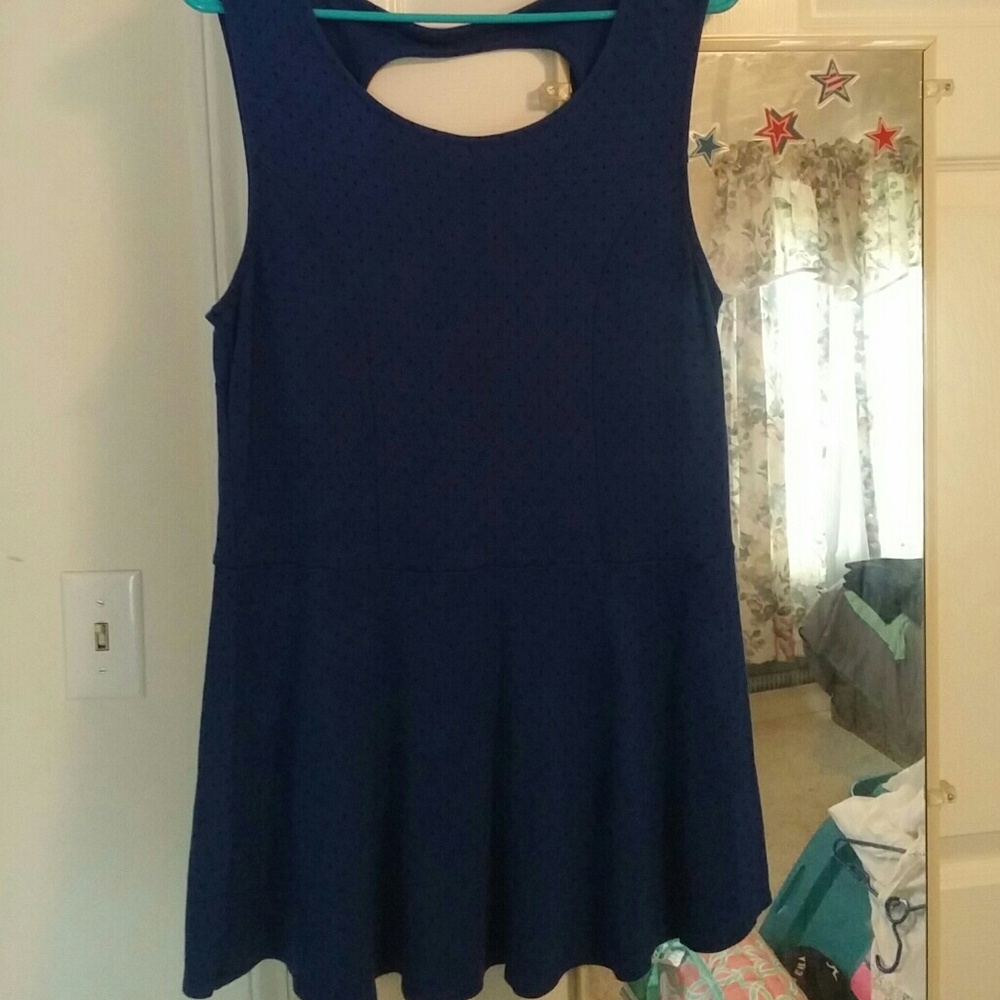 Plus size Peplum tank top. Torrid size 1